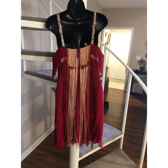 Free People Deco Fringe Dress - Picture 6 of 10